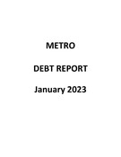 Debt Report - January 2023