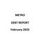 Debt Report - February 2023