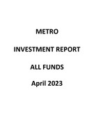 Investment Report - April 2023
