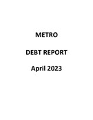Debt Report - April 2023