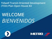 Tidwell TOD Plan Presentation (English / Spanish) - August 2023