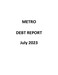 Debt Report - July 2023