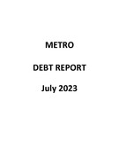 Debt Report - July 2023