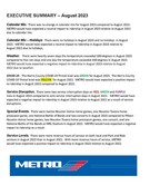 August 2023 ridership report