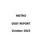 Debt Report - October 2023