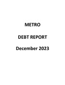 Debt Report - December 2023