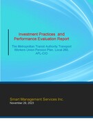 Investment Practices and Performance Evaluation Report Union-2023