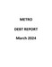 Debt Report - March 2024