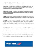 October 2020 ridership report