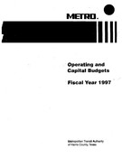 1997 Annual Budget