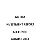Investment Report - August 2014