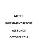 Investment Report - October 2014
