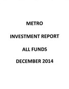 Investment Report - December 2014