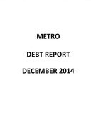 Debt Report - December 2014