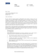 External Auditors' Letter to the Audit Committee (Management Letter) - 2009