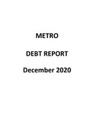 Debt Report - December 2020