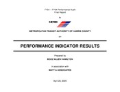 Performance Indicators - FY01-FY04