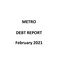 Debt Report - February 2021