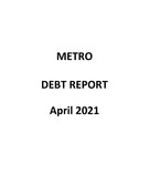 Debt Report - April 2021