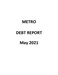 Debt Report - May 2021