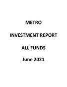 Investment Report - June 2021