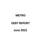 Debt Report - June 2021