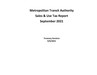Sales Tax Report (September) 2021