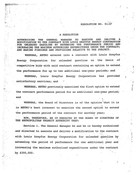 May 1991 Board Resolutions