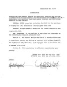 July 1991 Board Resolutions