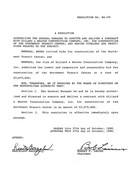 October 1988 Board Resolutions