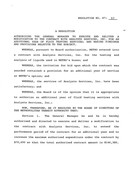 May 1987 Board Resolutions