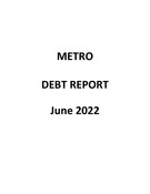 Debt Report - June 2022