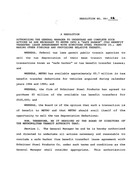 April 1986 Board Resolutions
