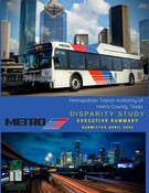 METRO 2021 Disparity Study - Executive Summary