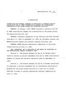 April 1984 Board Resolutions