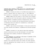 October 1984 Board Resolutions