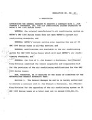 November 1984 Board Resolutions