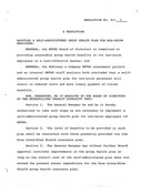 January 1983 Board Resolutions