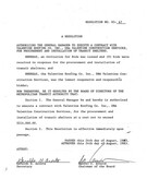 August 1983 Board Resolutions
