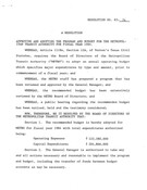 September 1983 Board Resolutions