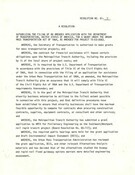 January 1981 Board Resolutions