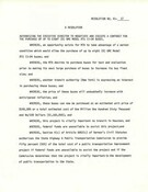 March 1981 Board Resolutions